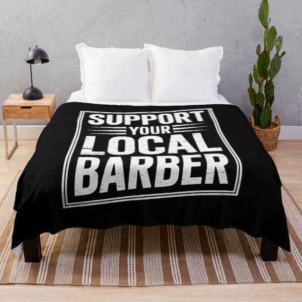 Item preview, Support Your Local Barber Gift for a Barber Fans designed and sold by andreaswest.