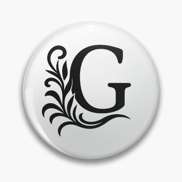 Item preview, Elegant Ornate Letter G – Monogram Art designed and sold by luckyyouth.