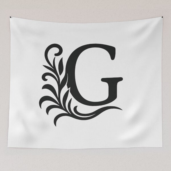 Item preview, Elegant Ornate Letter G – Monogram Art designed and sold by luckyyouth.
