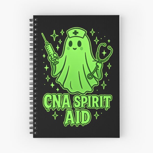 Item preview, Ayuda espiritual de CNA: Diseño médico de Halloween con un lindo fantasma de CNA designed and sold by ClinicalHubs.