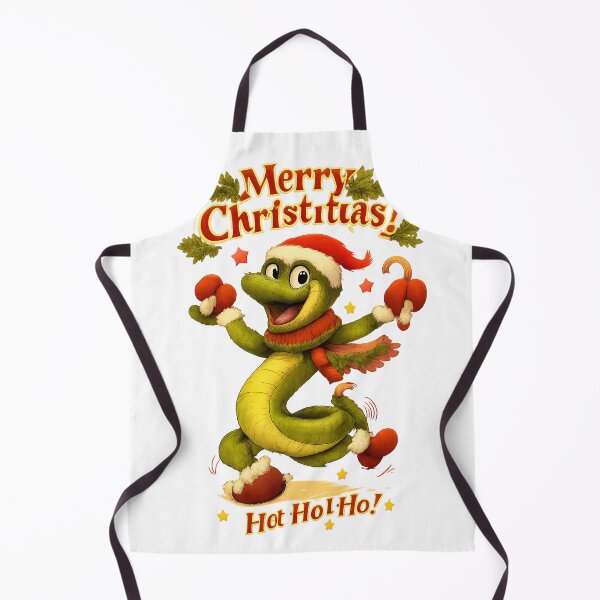 Item preview, Green snakes and Christmas designed and sold by HABEBADESIGN.