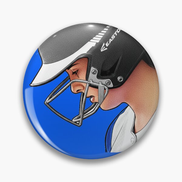 Item preview, Side Portrait of a Focused Softball Player designed and sold by royalswin.