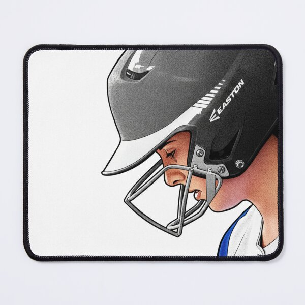Item preview, Side Portrait of a Focused Softball Player designed and sold by royalswin.