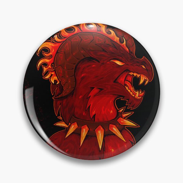 Item preview, Red Flame Dragon  designed and sold by CinderSprox.