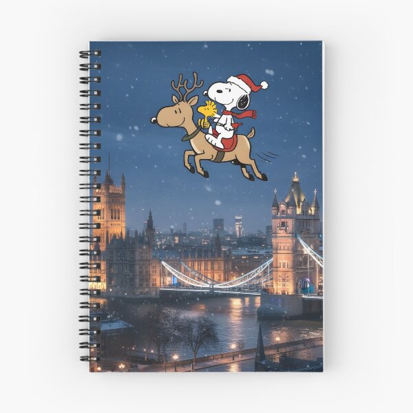 Item preview, Peanuts - Snoopy’s Magical Christmas Ride designed and sold by MoonhazeeCo.