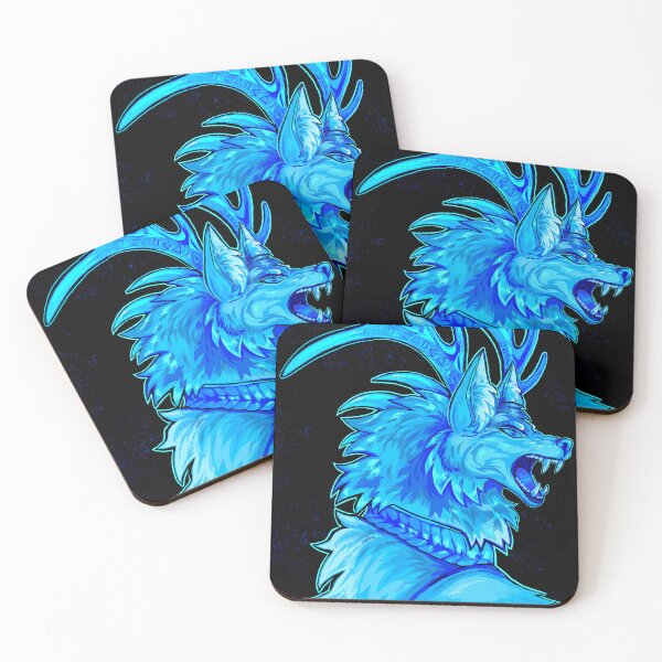 Item preview, Blue Ice Wolf designed and sold by CinderSprox.