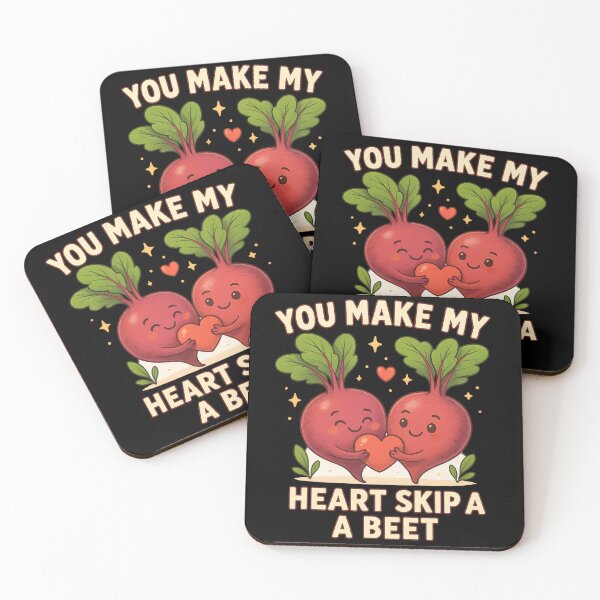 Item preview, You Make My Heart Skip a Beet designed and sold by Nikki Krishna.