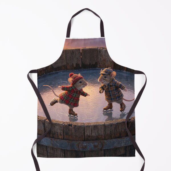 Item preview, Mice Ice Skating in an Old Barrel designed and sold by Tridentulus.