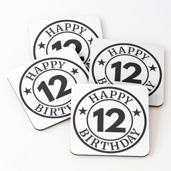 Item preview, Happy 12th Birthday Celebration designed and sold by highflycrafts.