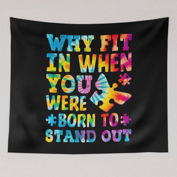 Item preview, Why Fit In When You Were Born To Stand Out designed and sold by odemsysyobst.