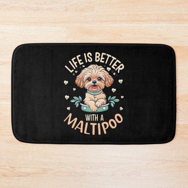 Item preview, Life Is Better With A Maltipoo Dog Lover Mom Puppy Owner designed and sold by odemsysyobst.