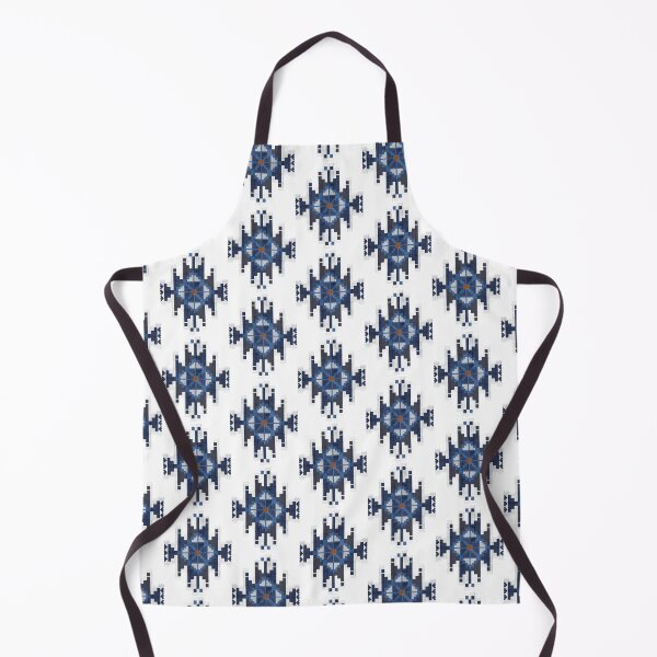 Item preview, Indigo Weaver - Tribal Textile Geometric Design designed and sold by inznap.