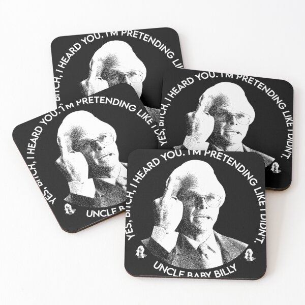 Item preview, Yes Bitch I Heard You Uncle Baby Billy Quote Portrait Artwork designed and sold by bullnizomona.