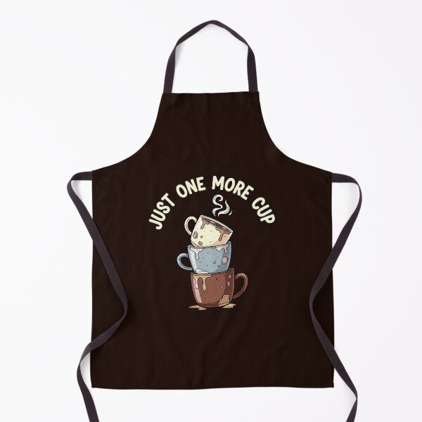 Item preview, Just One More Cup Stacked Dirty Coffee Cups designed and sold by nuel-art.