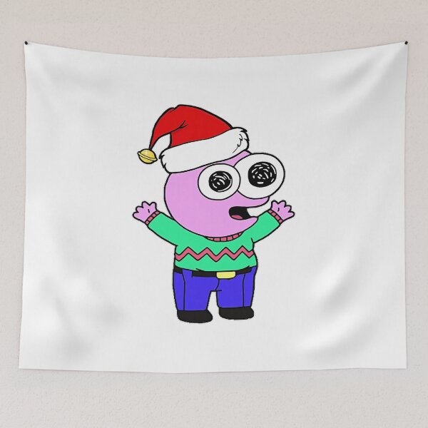 Item preview, A Christmas Adventure - Cute And Funny Smiling Friends Pim Merry Xmas And Happy New Year  designed and sold by reyvelert.
