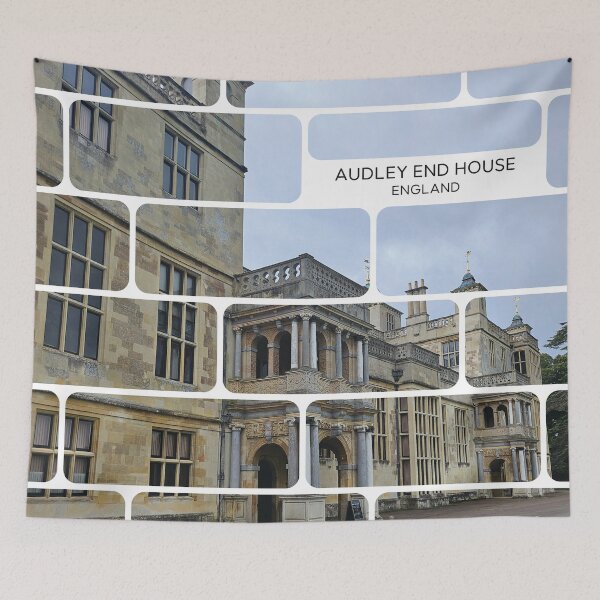 Artikelvorschau, Audley End House, Grafschaft Essex, englisches Design mit Backsteinmauern entworfen und verkauft von CHASAcreative.