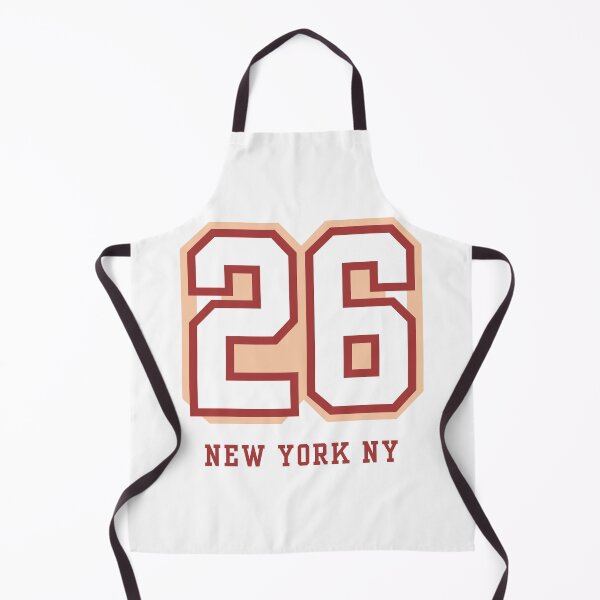 Item preview, New York, NY 26 Collegiate Number Design designed and sold by LoopyPop.