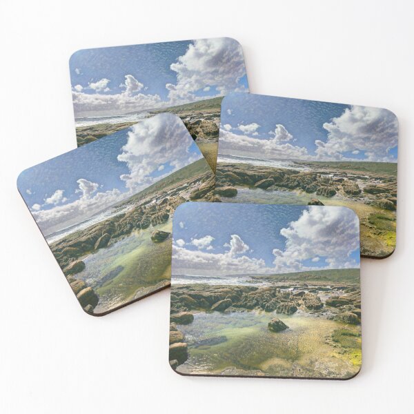 Item preview, Esperance Western Australia Coastal Rock Pools With Natural Flow designed and sold by Michael van der Hoorn.