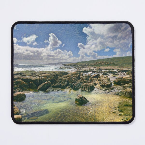 Item preview, Esperance Western Australia Coastal Rock Pools With Natural Flow designed and sold by Michael van der Hoorn.