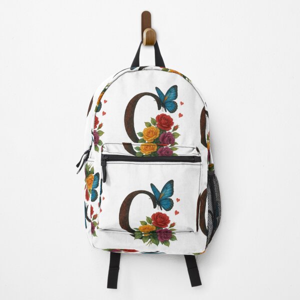 Item preview, Alphabet C with flowers and butterflies designed and sold by Shandiz Design.