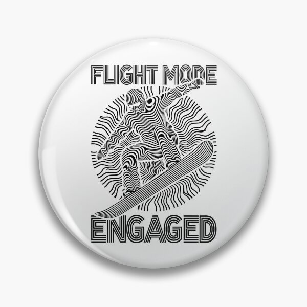 Item preview, Funny Snowboarder Snowboarding Snowboard Flight Mode Jump designed and sold by GrandeDuc.