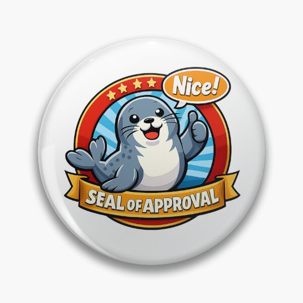 Item preview, Seal of Approval designed and sold by Lizuvius.