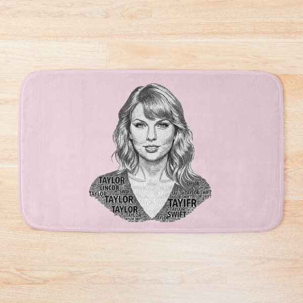 Item preview, Taylor Swift – Typographic Portrait designed and sold by TheWonkyEaselCo.