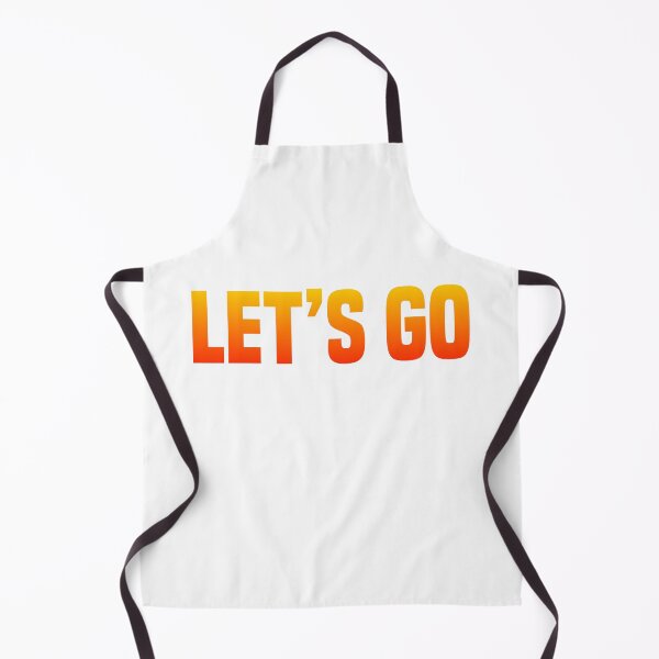 Item preview, Let’s Go, Hot Orange Gradient Bold designed and sold by Memes N Lore .