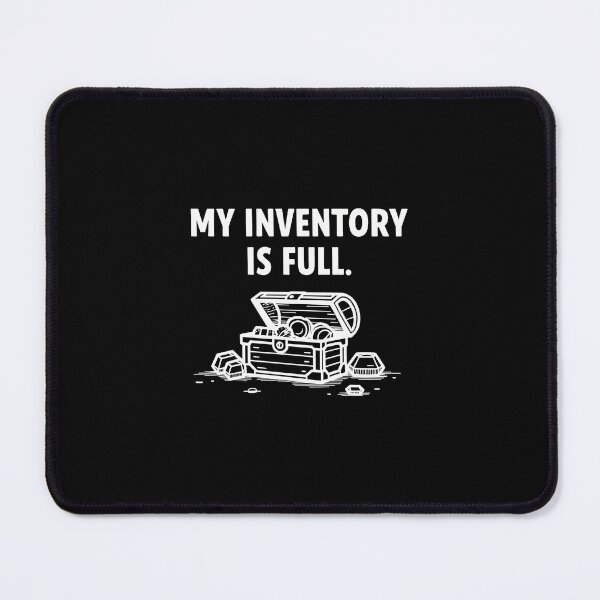 Item preview, Funny Quote – RPG Humor Gamer Design (White text) designed and sold by SlightlyUnreal.
