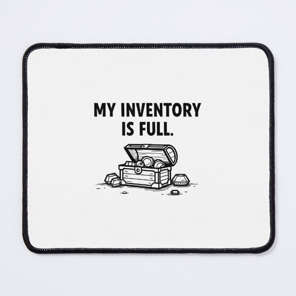 Item preview, Funny Quote – RPG Humor Gamer Design (Black text) designed and sold by SlightlyUnreal.