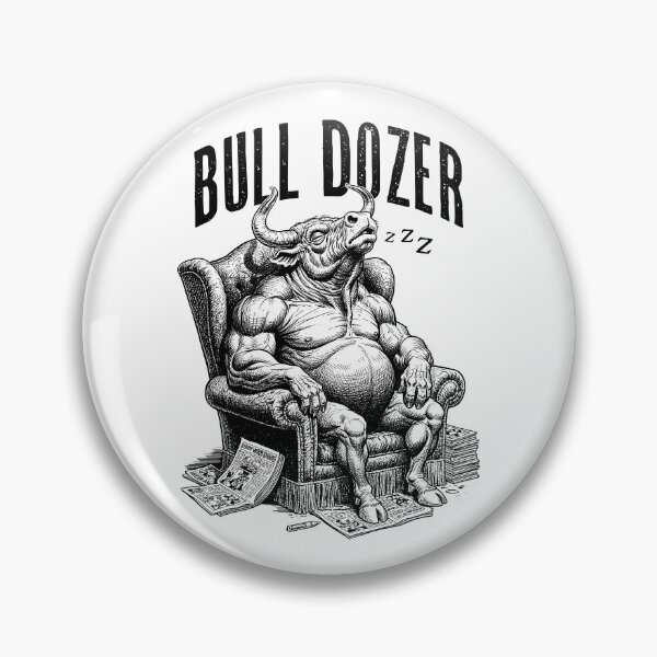 Item preview, Bull Dozer Dad Pun Funny Father's Day Birthday Nap Time designed and sold by GrandeDuc.