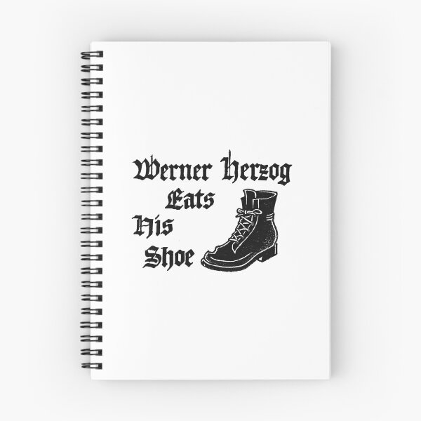 Item preview, Werner Herzog Eats His Shoe  designed and sold by jojotaro123.
