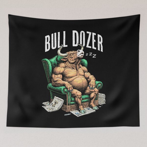 Item preview, Bull Dozer Dad Pun Funny Father's Day Birthday Nap Time designed and sold by GrandeDuc.