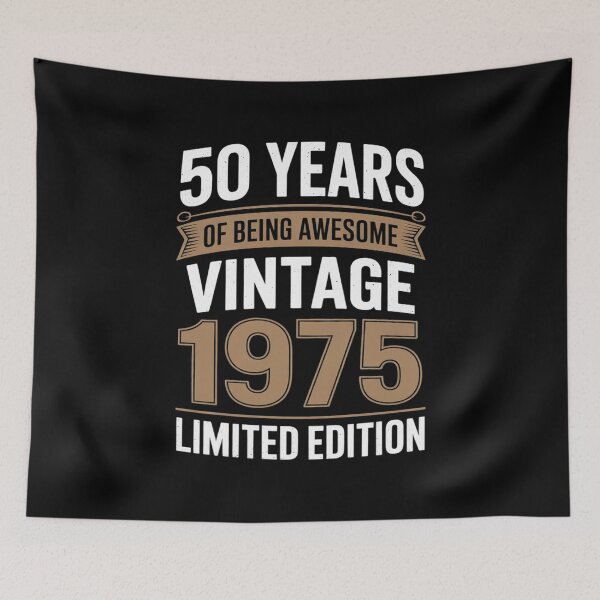 Item preview, 50 Year Birthday Decorations Men Gag 50yr 1975 50th Birthday1 designed and sold by RoyTill0Art.