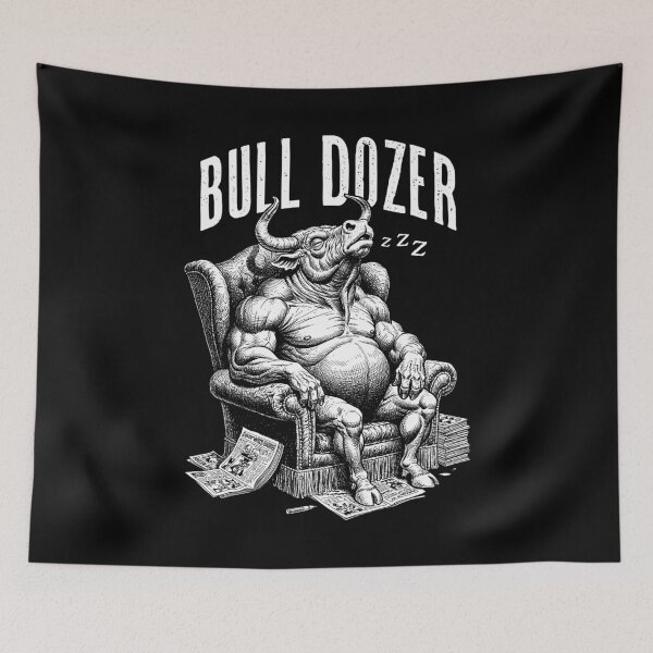 Item preview, Bull Dozer Dad Pun Funny Father's Day Birthday Nap Time designed and sold by GrandeDuc.