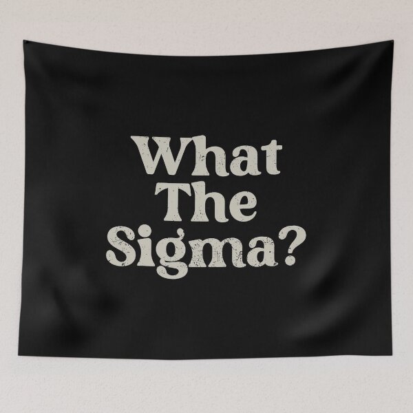 Item preview, What The Sigma designed and sold by zenicafariana.