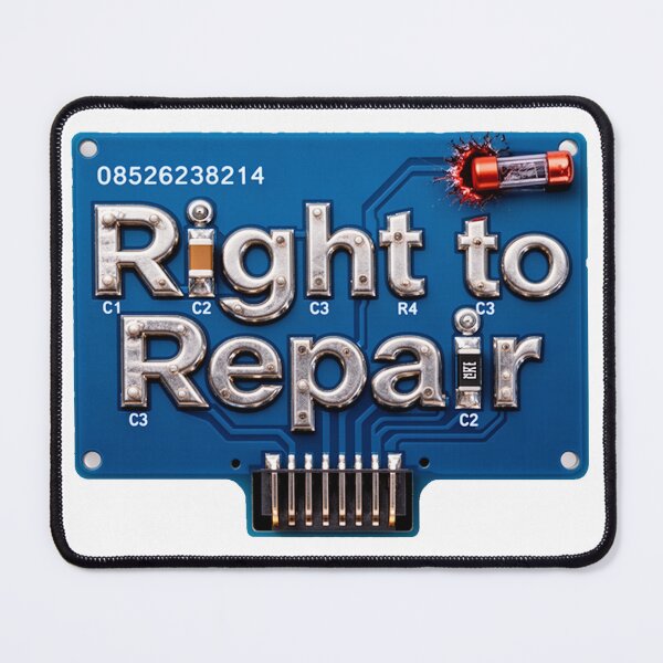 Item preview, Right to Repair Blue PCB designed and sold by aykiradesigns.