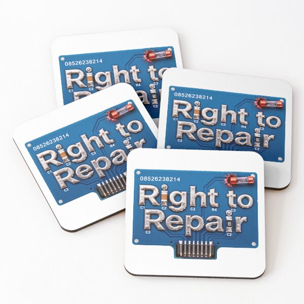 Item preview, Right to Repair Blue PCB designed and sold by aykiradesigns.