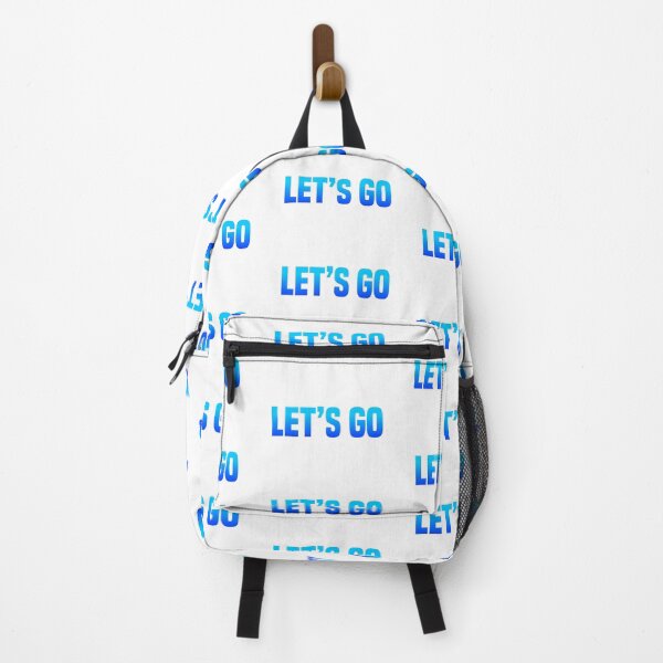 Item preview, Let’s Go, Blue Gradient Bold designed and sold by Memes N Lore .