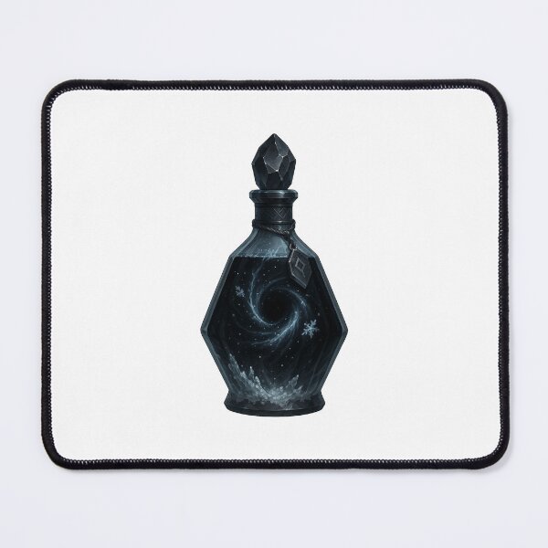Item preview, Void of Winter sticker– Black Frost Abyss Potion designed and sold by AlcheArtsStudio.