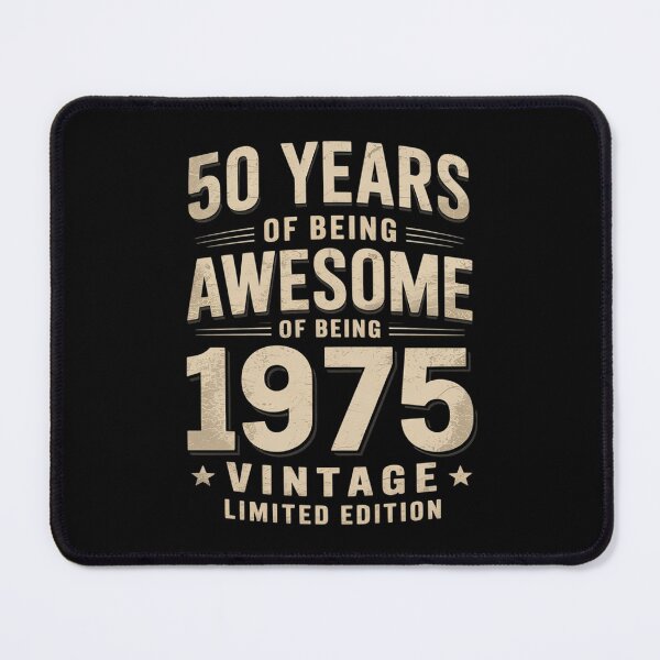 Item preview, 50 Year Birthday Decorations Men Gag 50yr 1975 50th Birthday5 designed and sold by RoyTill0Art.