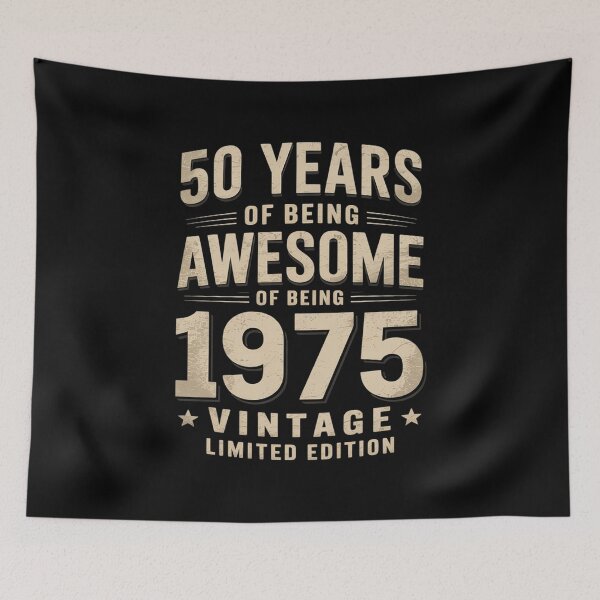 Item preview, 50 Year Birthday Decorations Men Gag 50yr 1975 50th Birthday5 designed and sold by RoyTill0Art.