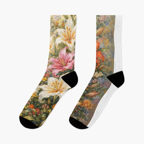 Item preview, Blooming Lily Symphony designed and sold by TheWonkyEaselCo.