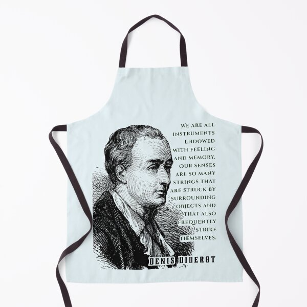 Item preview, Denis Diderot: We are all instruments endowed with feeling and memory. Our senses are so many strings that are struck by surrounding objects... designed and sold by artbleed.