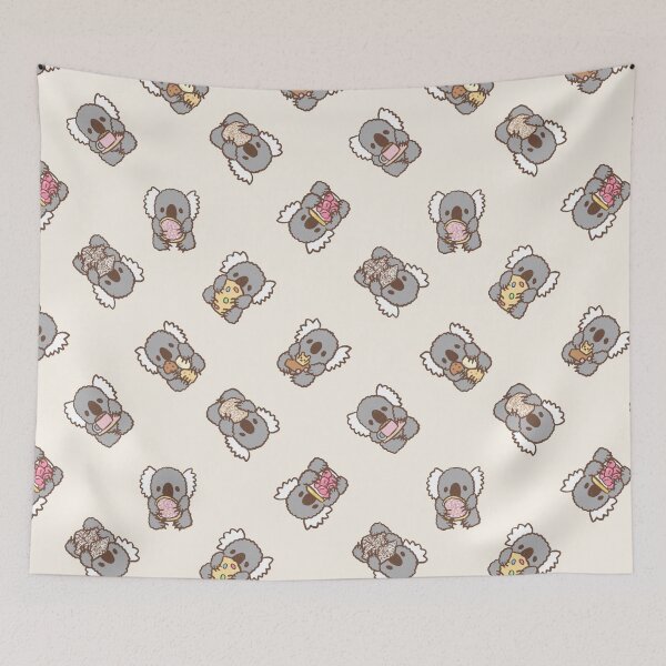 Item preview, Koala with Aussie treats (warm ivory) designed and sold by HarunaMcDesigns.
