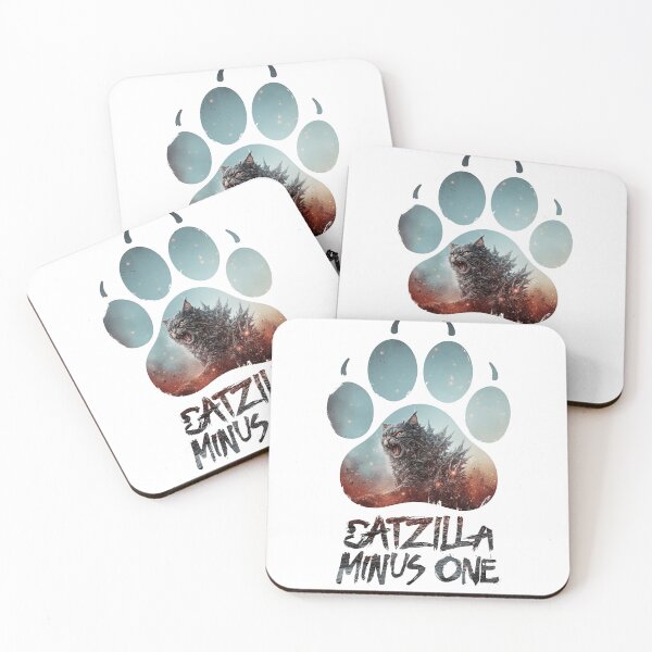 Item preview, Catzilla Minus one King of Pawstar Triggers Violent Cat Attack Uprising designed and sold by HumansStuck12.