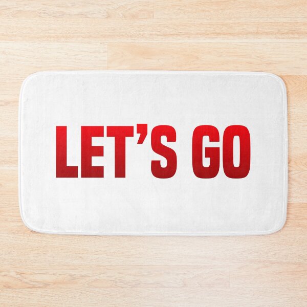 Item preview, Let’s Go, Red Gradient Bold designed and sold by Memes N Lore .