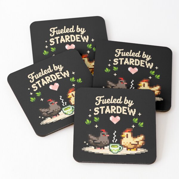 Item preview, Fueled By Stardew And Tea - Stardew Valley  designed and sold by flamingo1368.