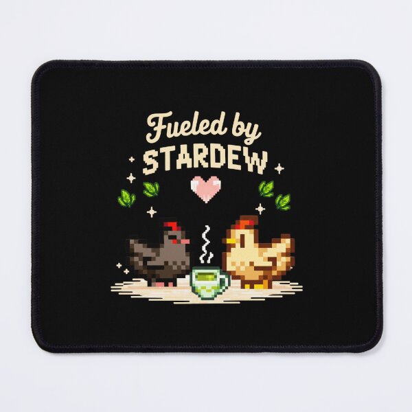 Item preview, Fueled By Stardew And Tea - Stardew Valley designed and sold by flamingo1368.