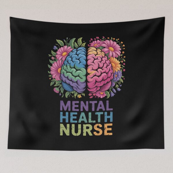 Item preview, Mental Health Nurse Nursing Psychiatry Psychiatric Nurse designed and sold by andreaswest.